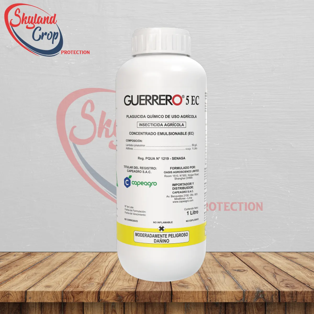 GENERICO - GUERRERO 5EC 1L  INSECTICIDA AGRÍCOLA