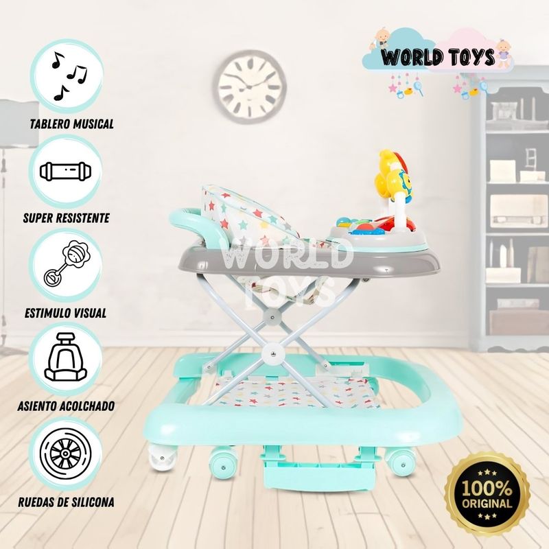 CONFORT - Andador Musical Confort Kids «EMOND» Green