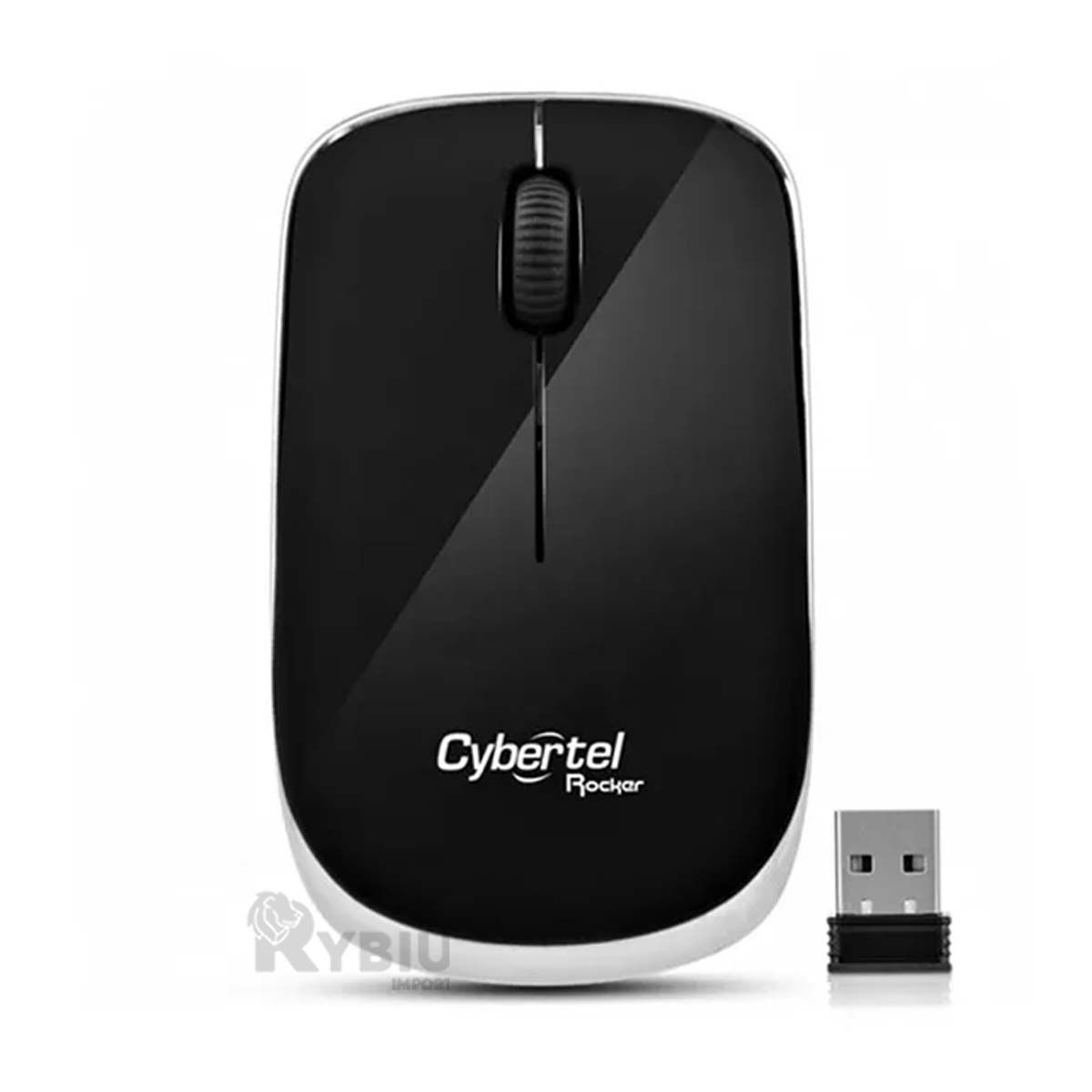 GENERICO - Mouse Versatil con USB M302W Tono Negro Y+Papel de Regalo
