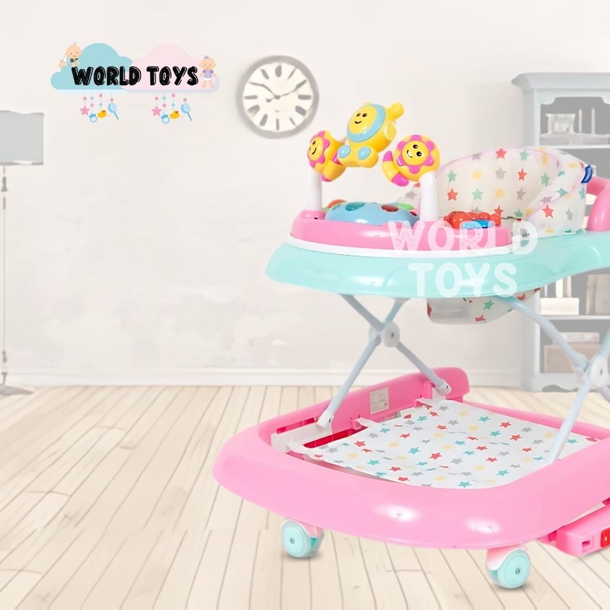CONFORT - Andador Musical Confort Kids «EMOND» Pink
