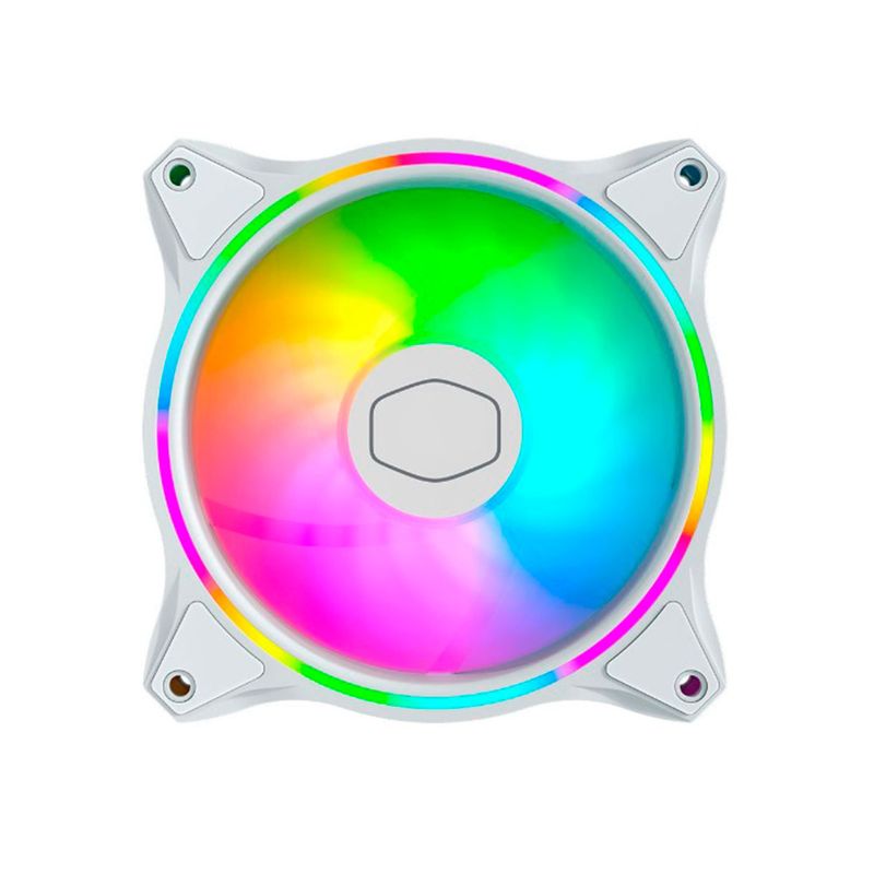 COOLER MASTER - FAN COOLER MASTER MASTERFAN MF120 HALO BLANCO PN MFL-B2DW-18NPA-R1