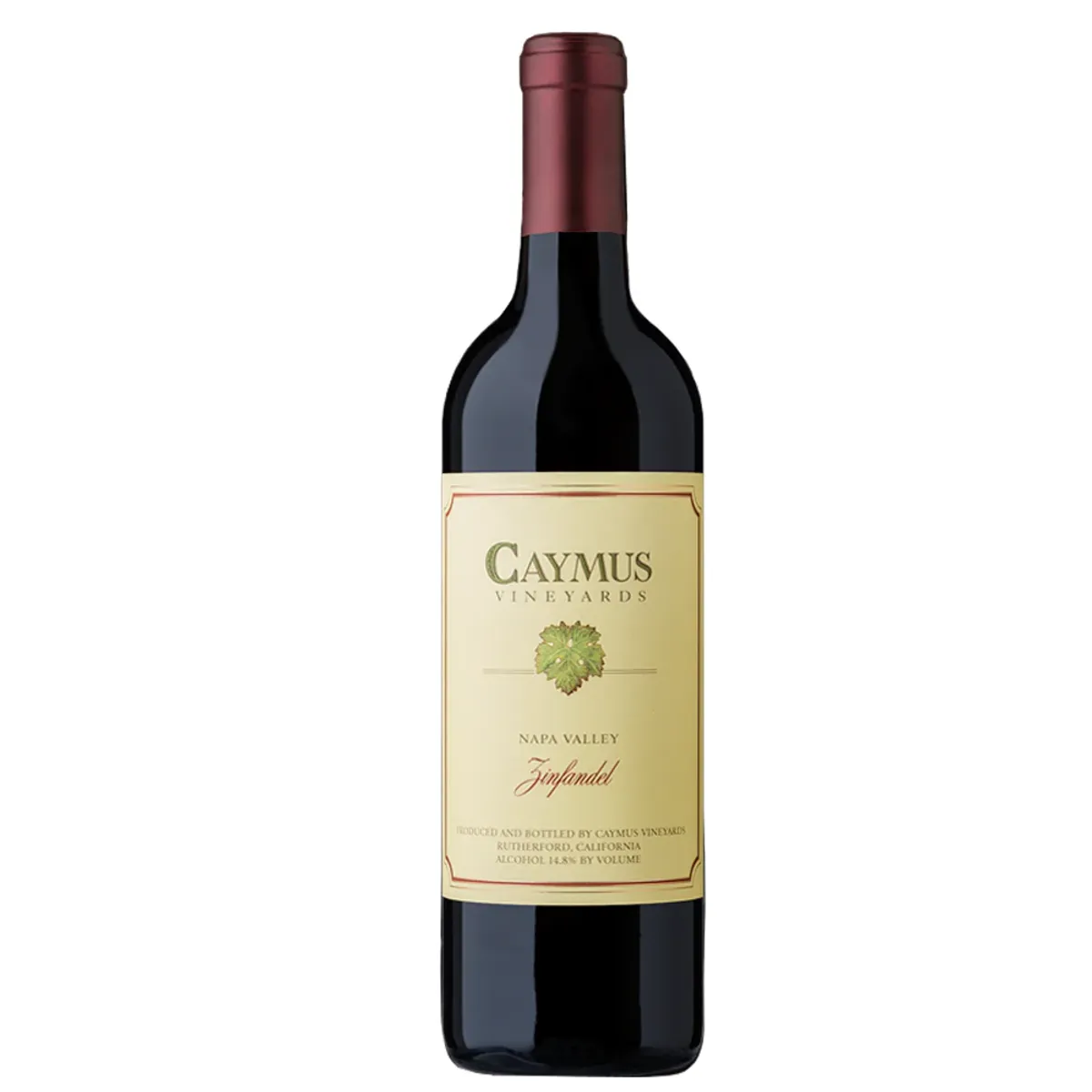 GENERICO - Vino CAYMUS Napa Valley Zinfandel Botella 750 ml