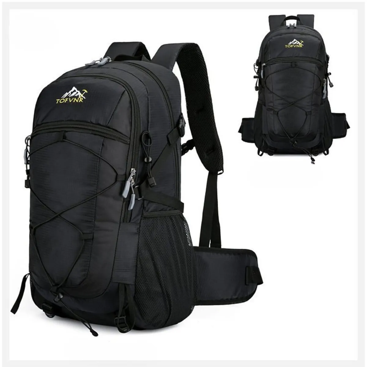 GENERICO - Mochila Trekking Deportiva 40L Montañismo Impermeable Viaje Camping