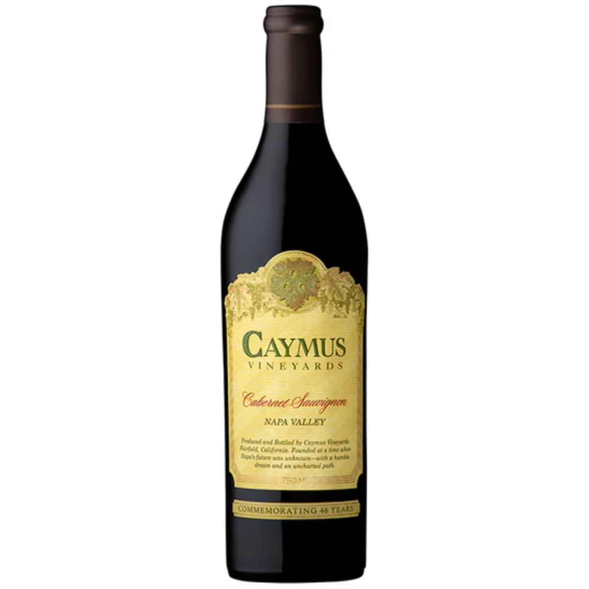GENERICO - Vino CAYMUS Napa Valley Cabernet Sauvignon Botella 750 ml