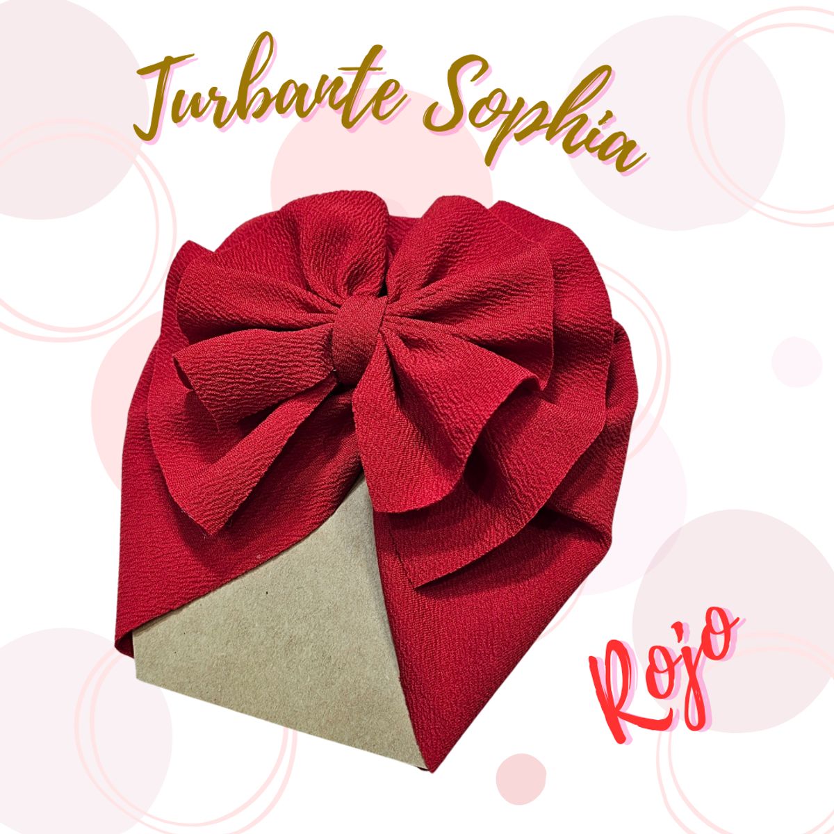GENERICO - Turbante para bebe modelo Sophia