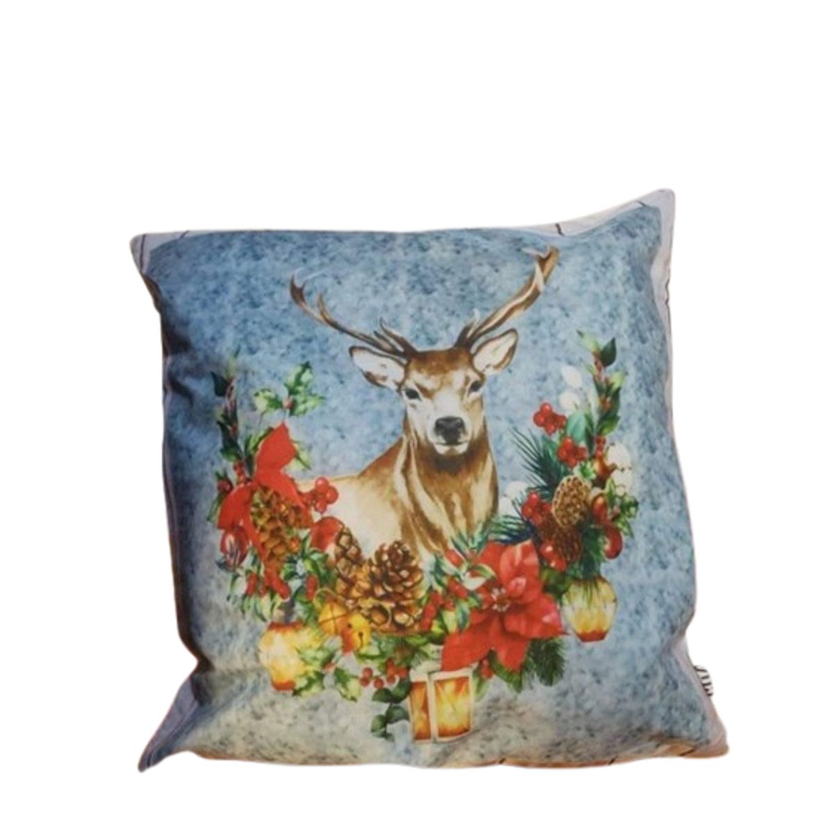 GENERICO - Funda Cojin Navideño diseño Reno