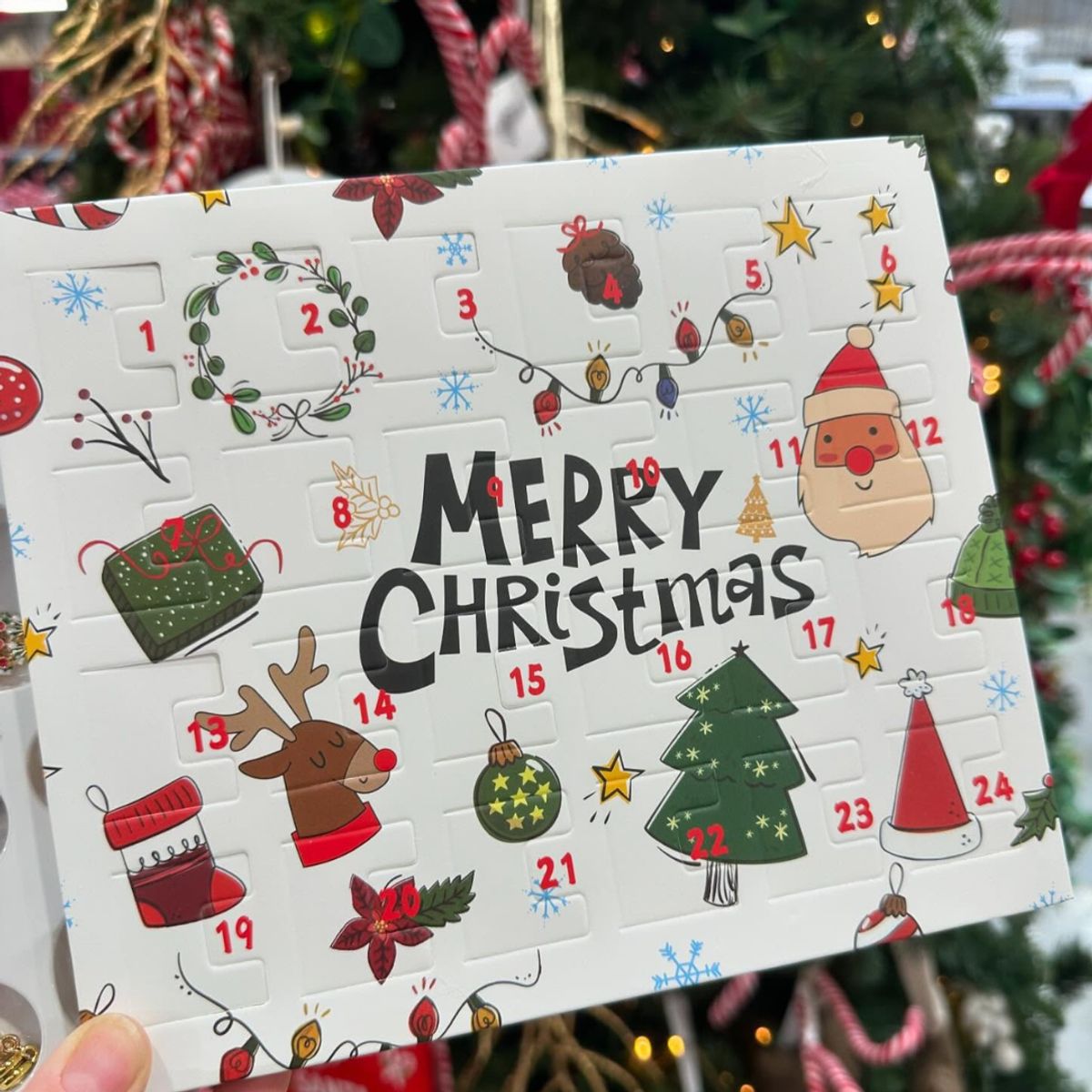 GENERICO - SET DE PULSERA CALENDARIO ADVIENTO