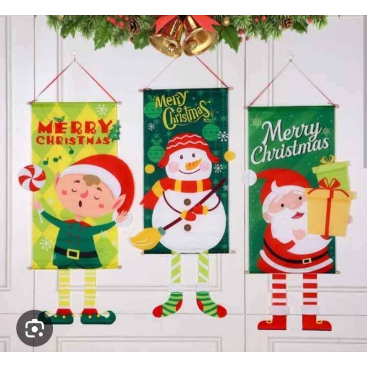 GENERICO - Banderines Colgantes de Navidad
