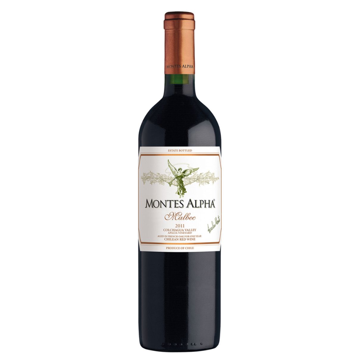 MONTES ALPHA - Vino MONTES Alpha Malbec Botella 750 ml