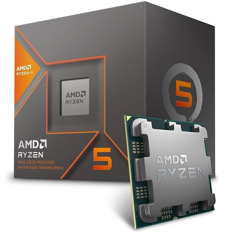 AMD - Procesador AMD Ryzen 5 8600G 4.30-5.00Ghz Cache L3 16MB Socket AM5