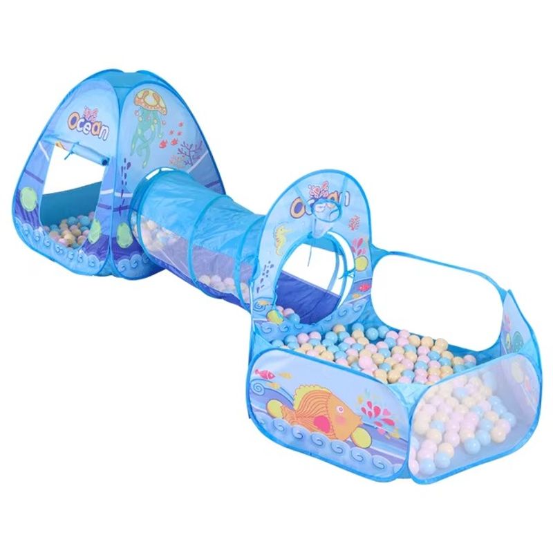 GENERICO - CARPA PARA NIÑA  ROSA PORTATIL PARA JUEGOS / TIPYS KWAII