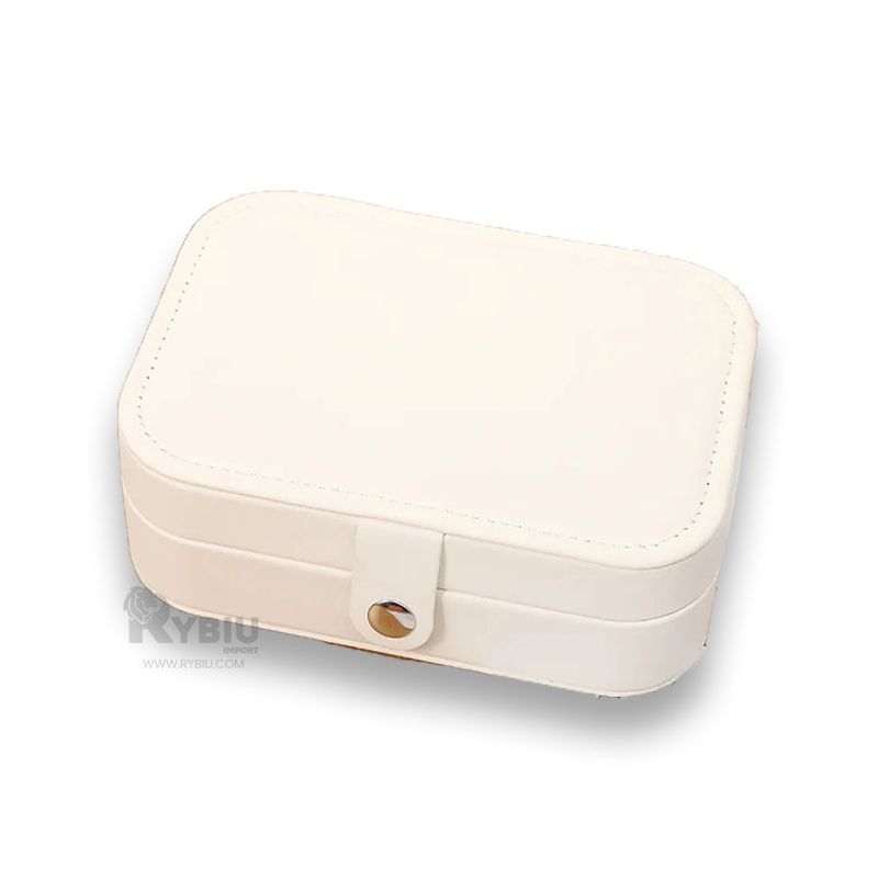 GENERICO - Estuche Duradero Joyero en Blanco Y+Envoltorio de Regalo