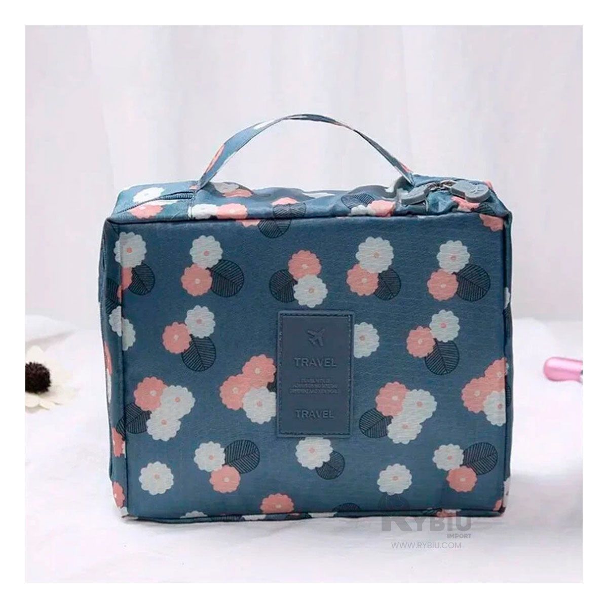 GENERICO - Estuche para Viajes Epicos Azul Acero Y+Stickers