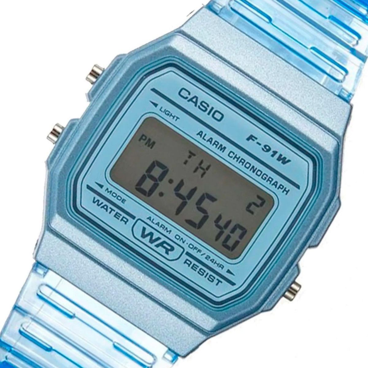 CASIO - RELOJ DIGITAL UNISEX F-91WS-2CF CASIO