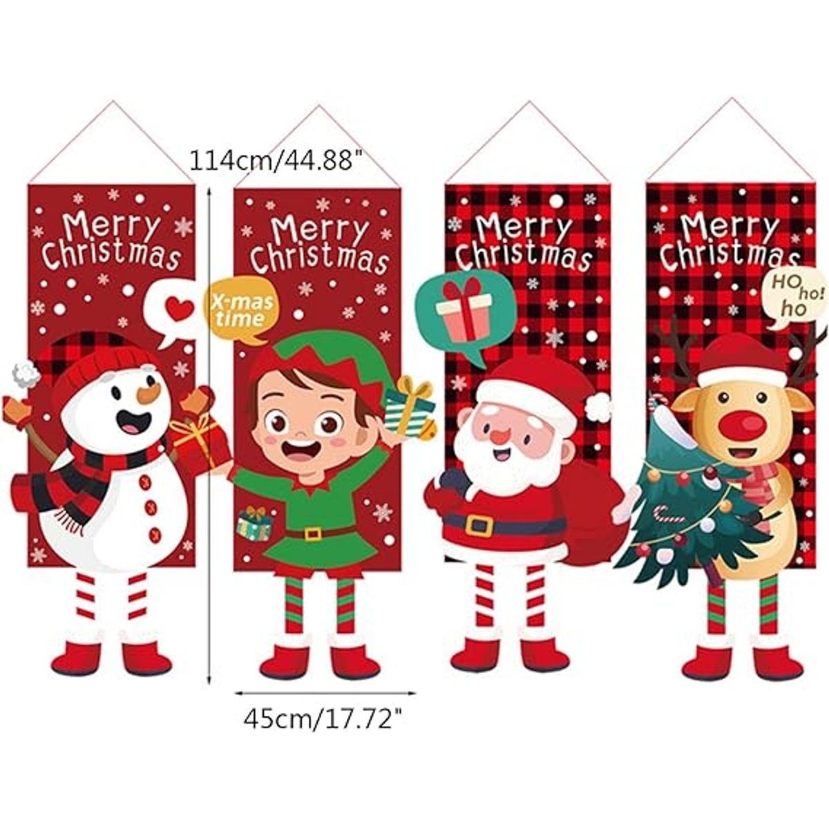 GENERICO - Banderines Colgantes de Navidad