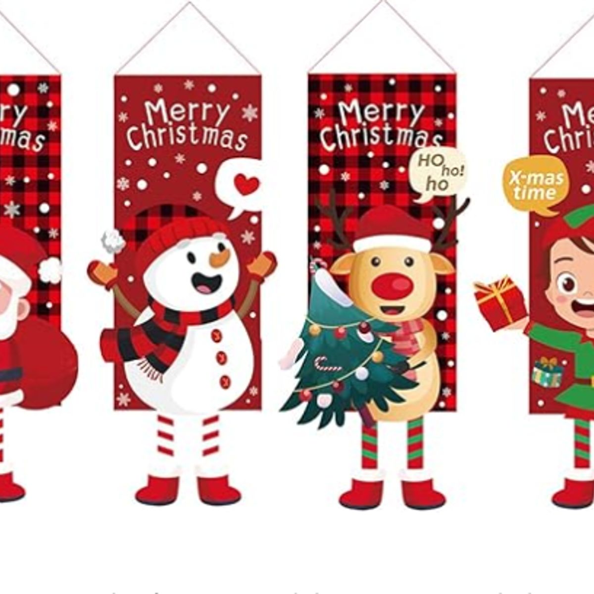 GENERICO - Banderines Colgantes de Navidad