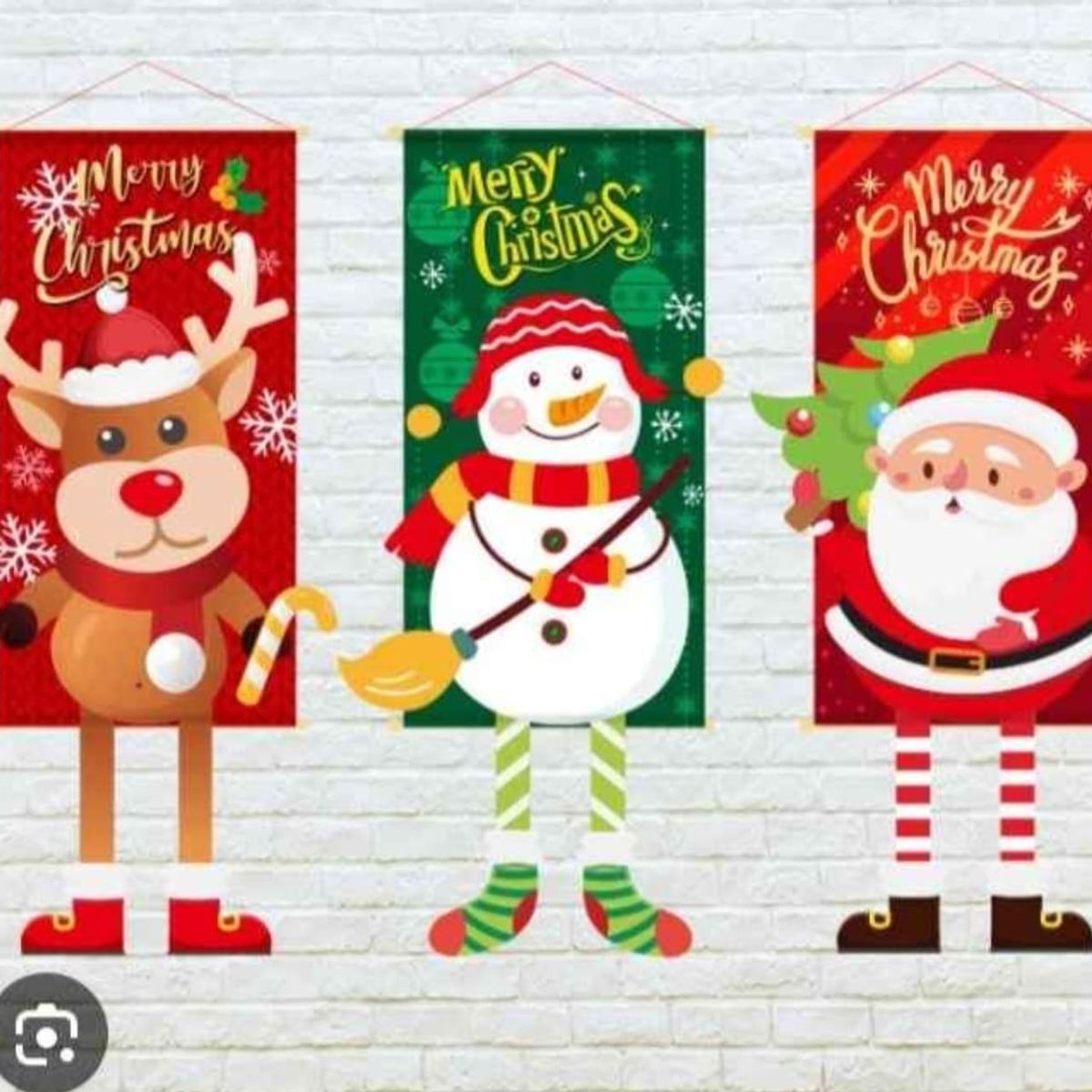 GENERICO - Banderines Colgantes de Navidad
