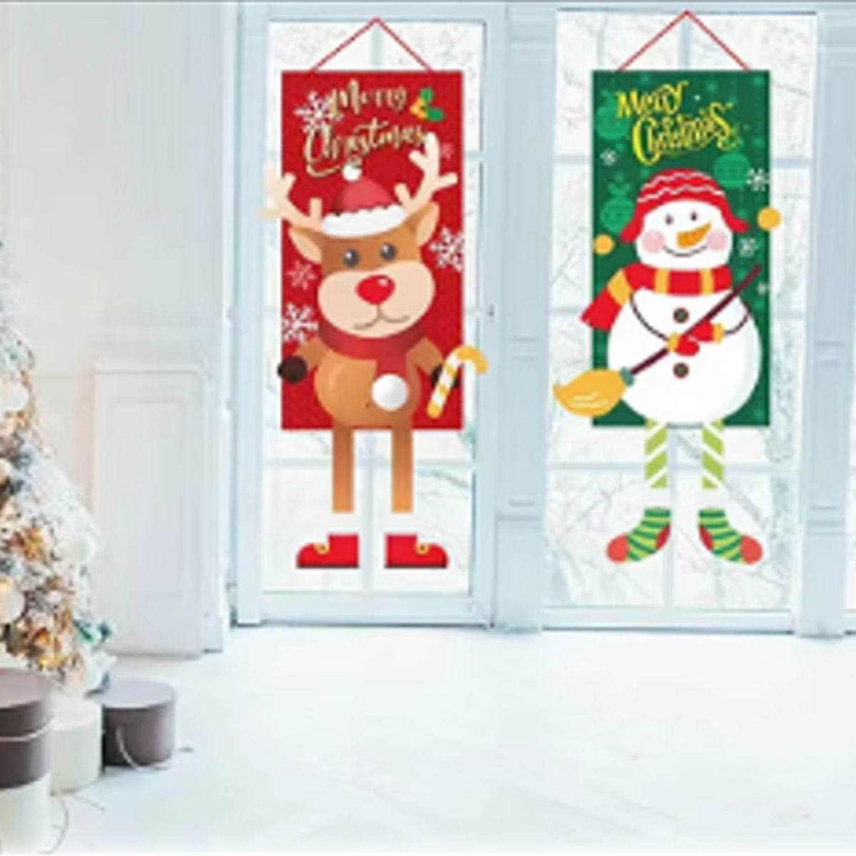 GENERICO - Banderines Colgantes de Navidad