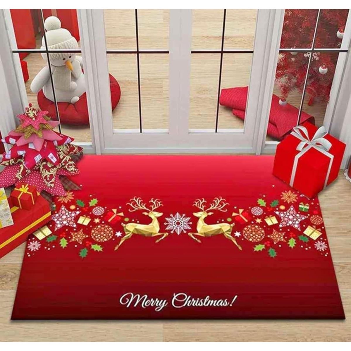 GENERICO - Tapetes navideños antideslizantes