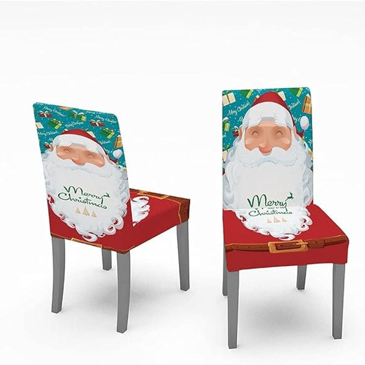 GENERICO - Funda Navideña Para Silla Pack x6