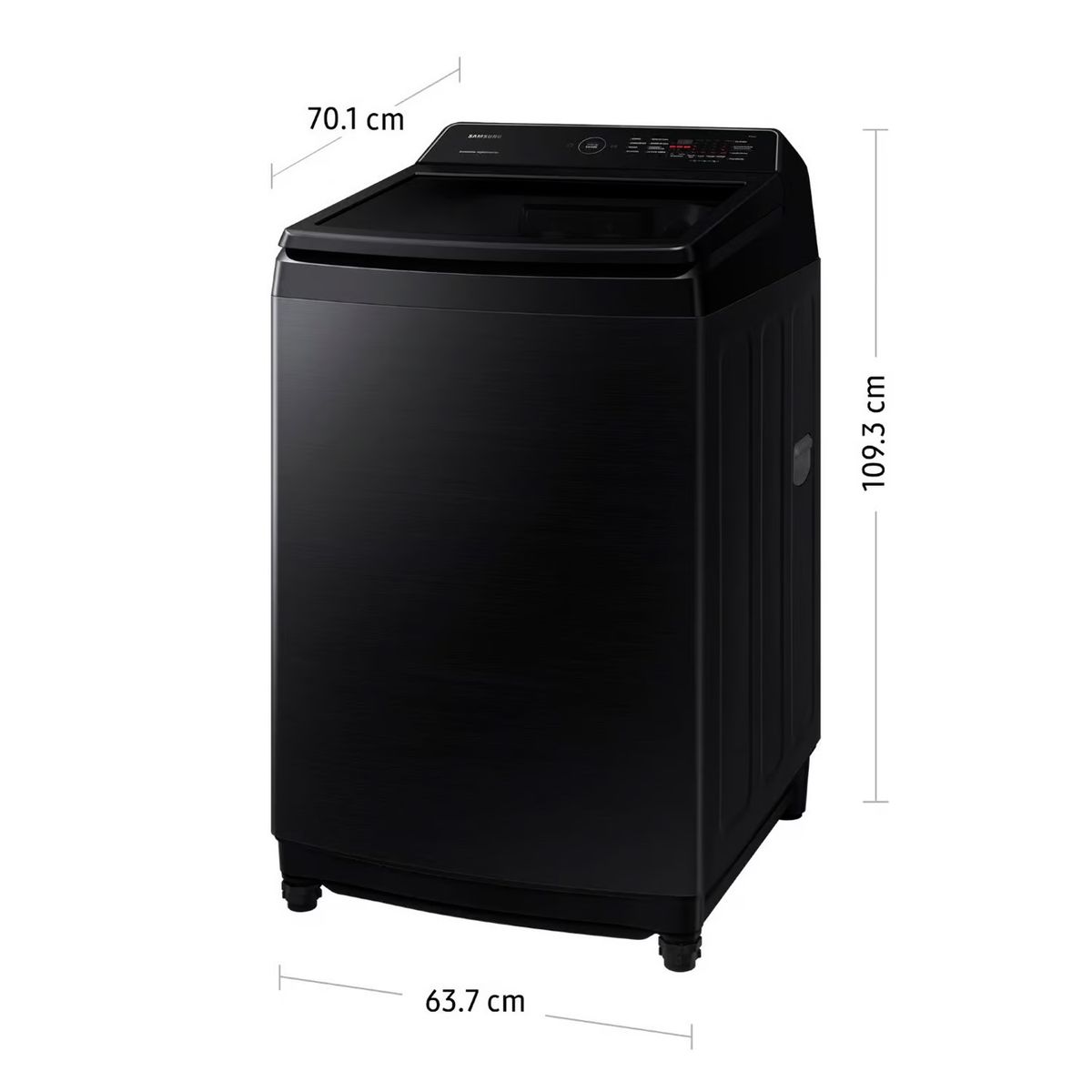 SAMSUNG - Lavadora Samsung EcoBubble 19KG Negra WA19CG6441BVPE Negro