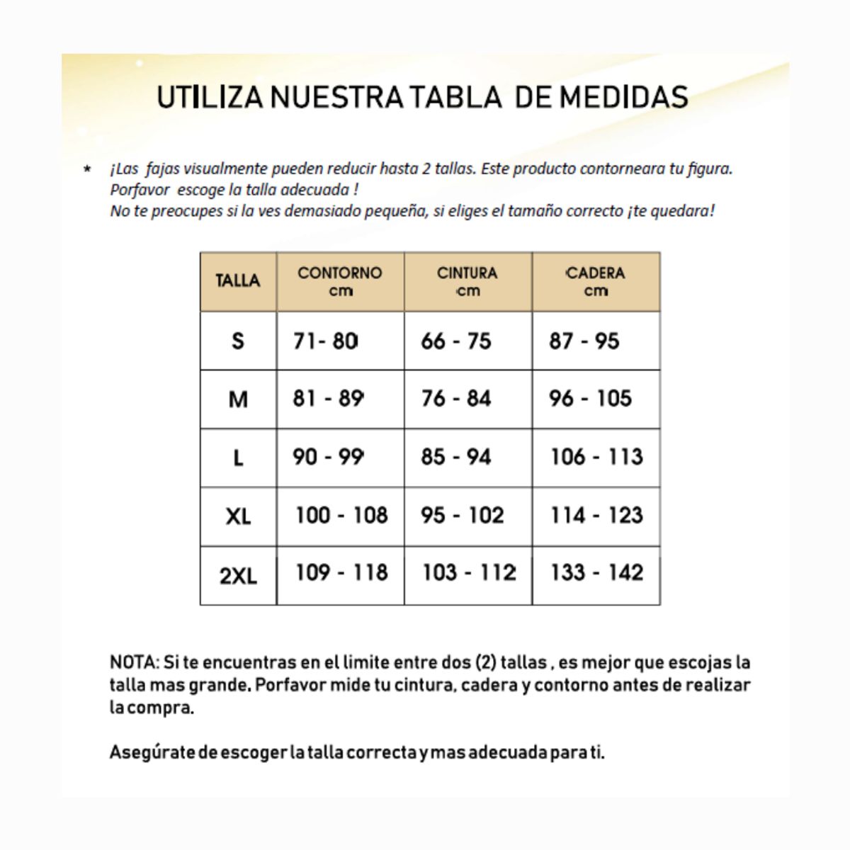 GENERICO - Calzón Faja Semihilo sin broches