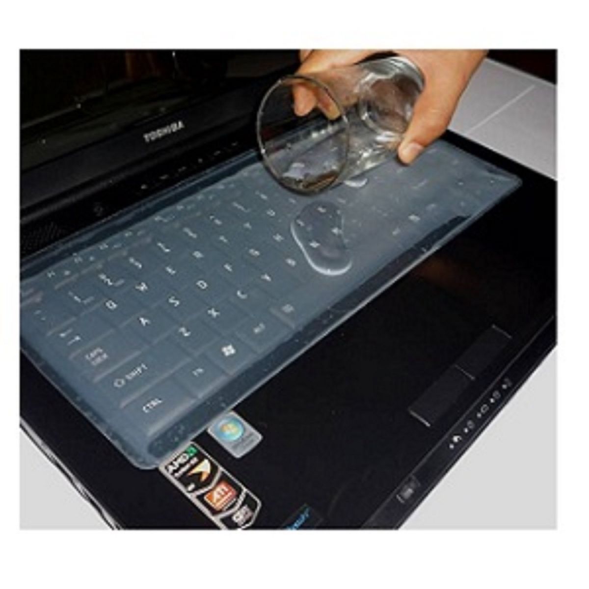 GENERICO - Protector de teclado para laptop de 15 pulgadas