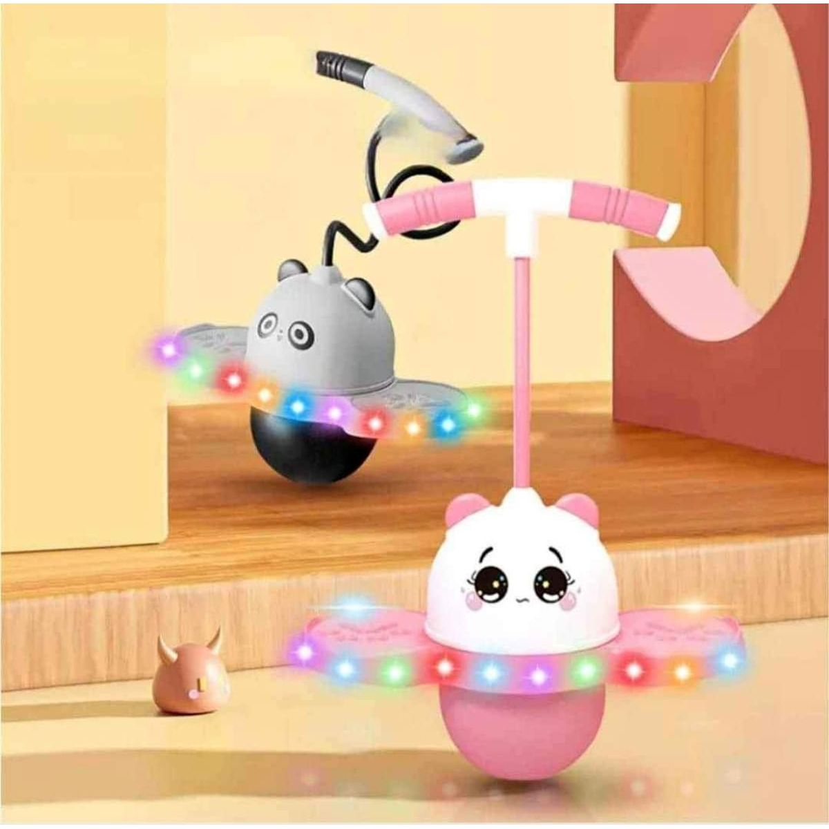 GENERICO - Jumping Saltarin Pelota Saltarina Luces Led