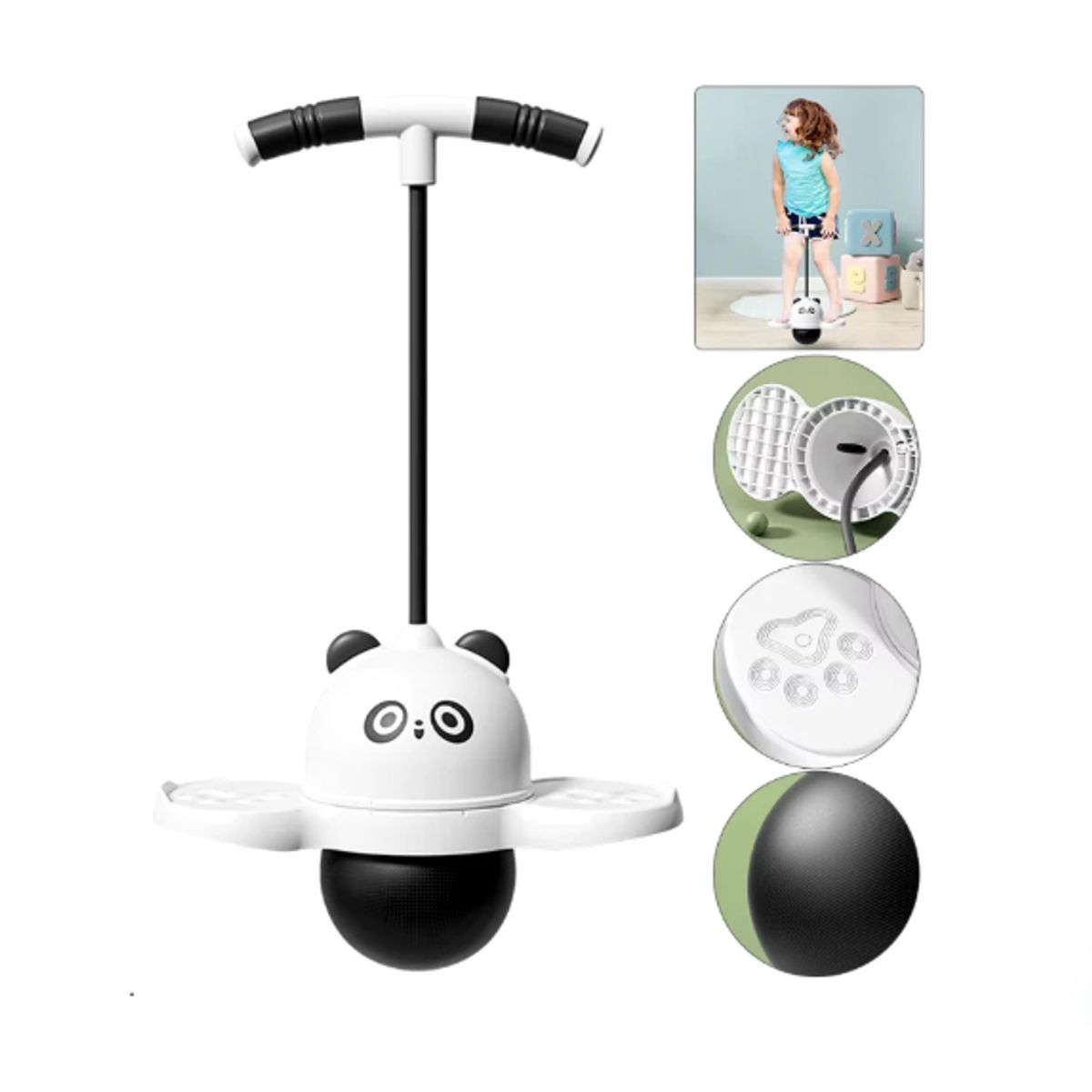 GENERICO - Jumping Saltarin Pelota Saltarina Luces Led