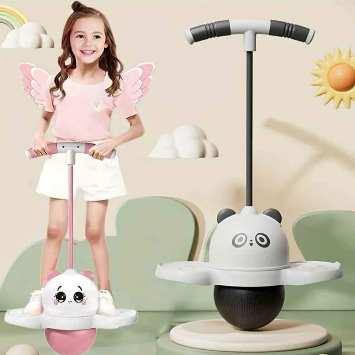 GENERICO - Jumping Saltarin Pelota Saltarina Luces Led