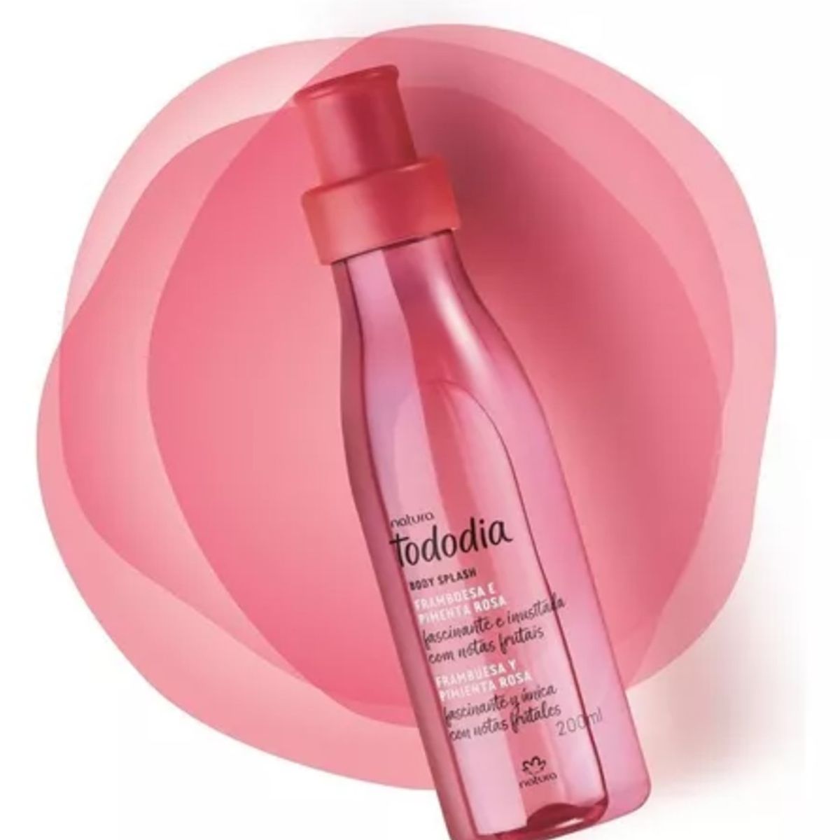 Natura - Tododia Body splash frambuesa y pimienta rosa natura 200 ml