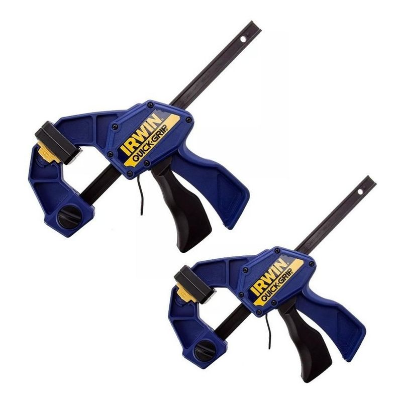 IRWIN - Set 2 Prensas De Barra Quick-grip De 6 15cm 1964717 Irwin