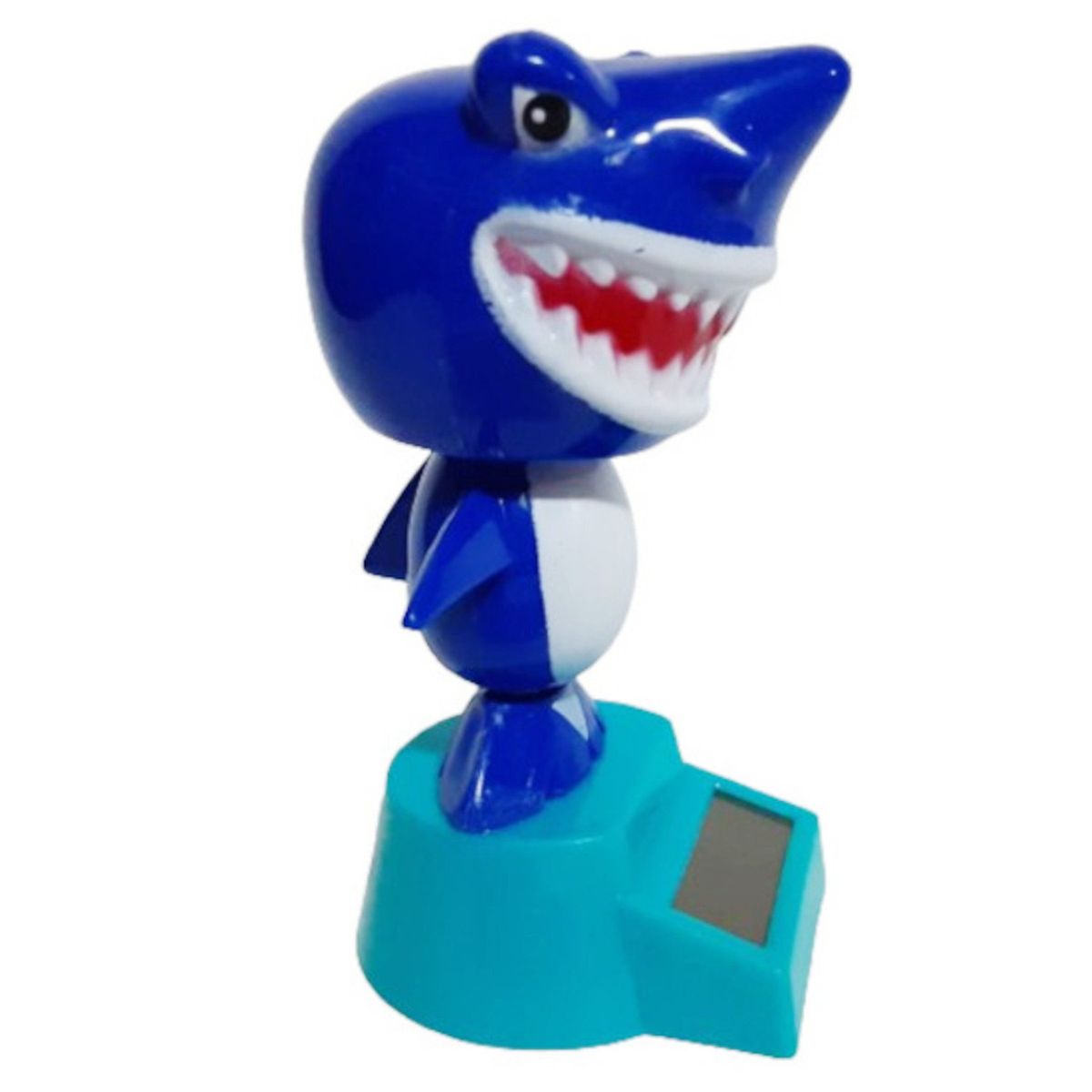 GENERICO - Figura Solar Movible Tiburon Sonrisa 11cm Solar Powered Animal
