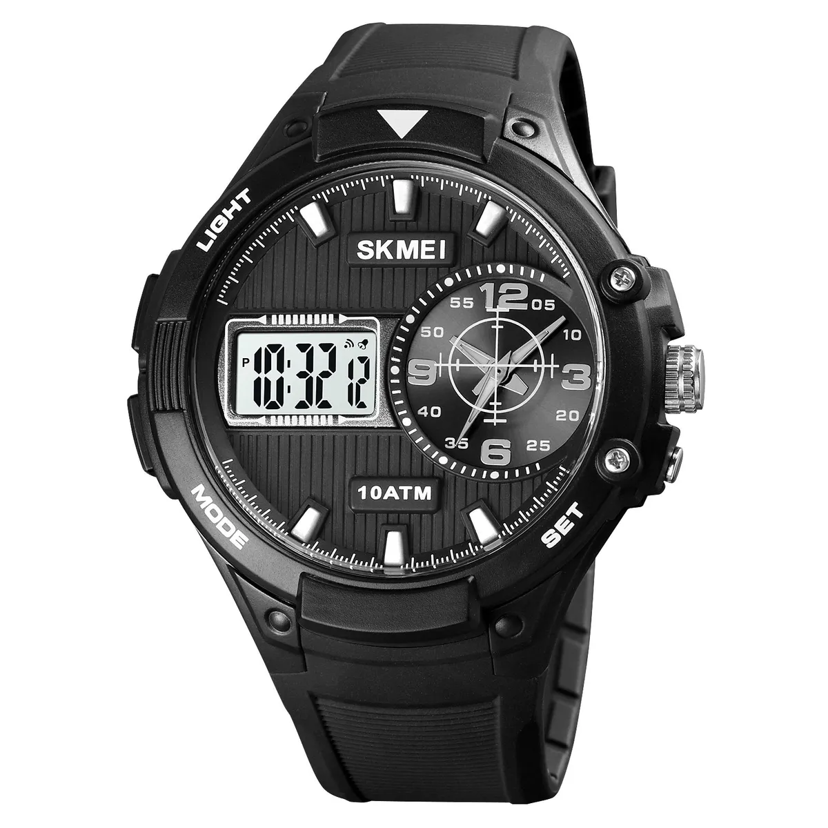 SKMEI - Reloj Skmei 1761 Negro 10atm Correa Silicona