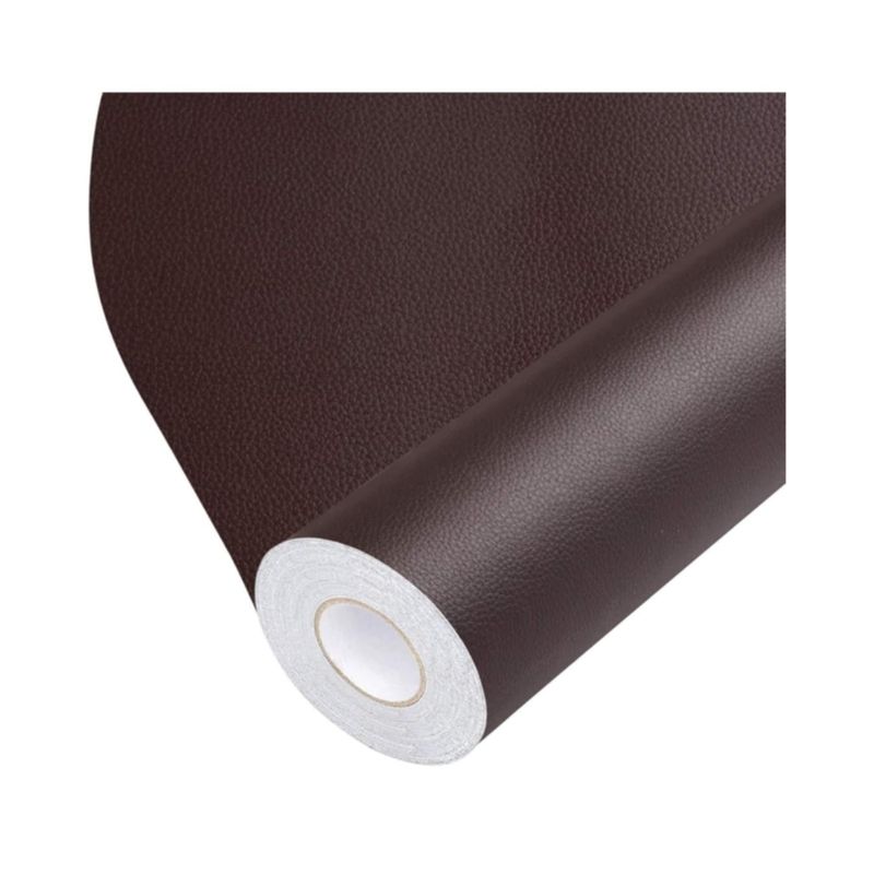GENERICO - Parche de Cuero PU Pack x2 Cinta Reparación de Asientos Muebles Bolsos