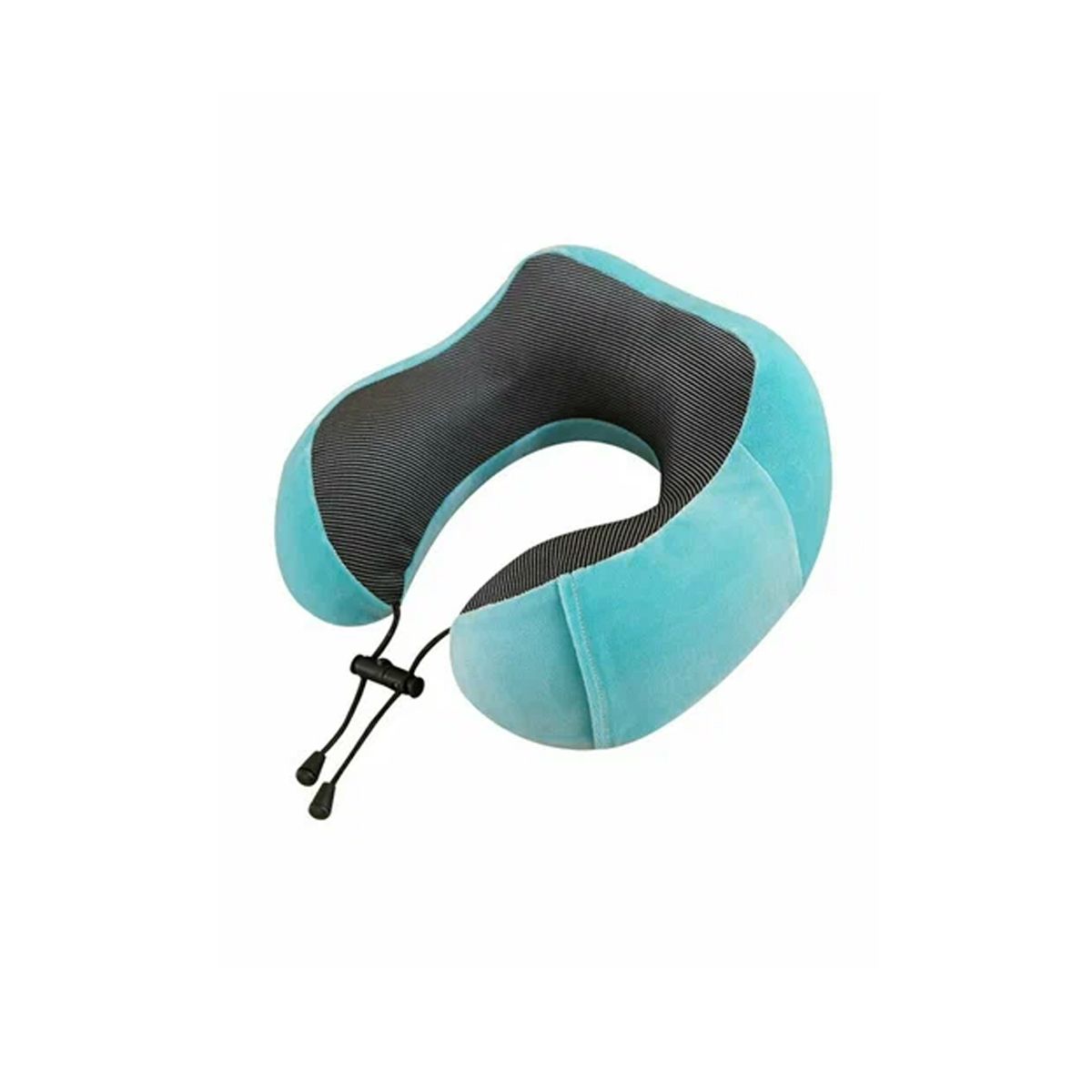 GENERICO - Almohada de Viajes en Color Celeste Y+Regalo Stickers