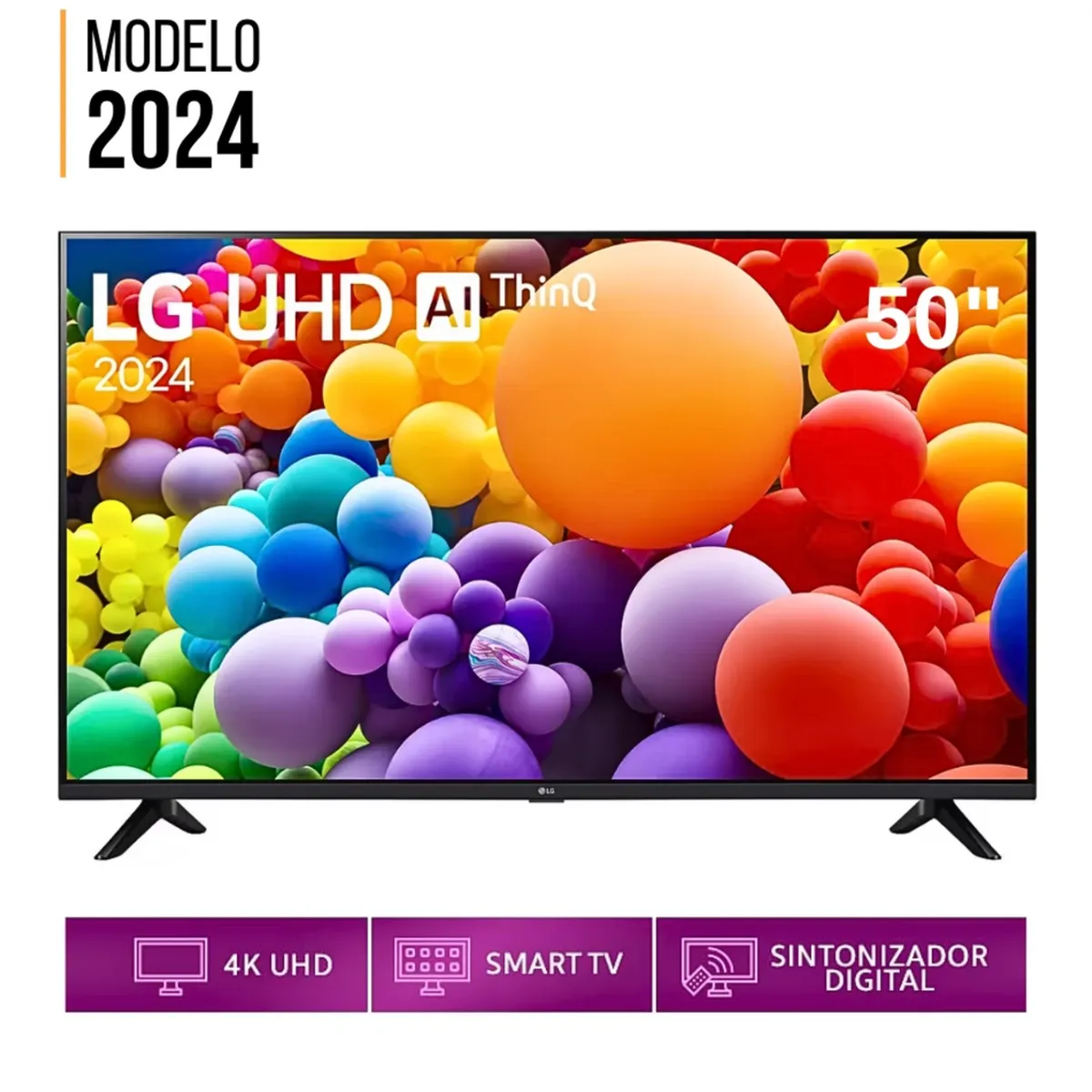 LG - TELEVISOR LG SMART TV UHD 50UT7300PSA INTELIGENCIA  ARTIFICIAL