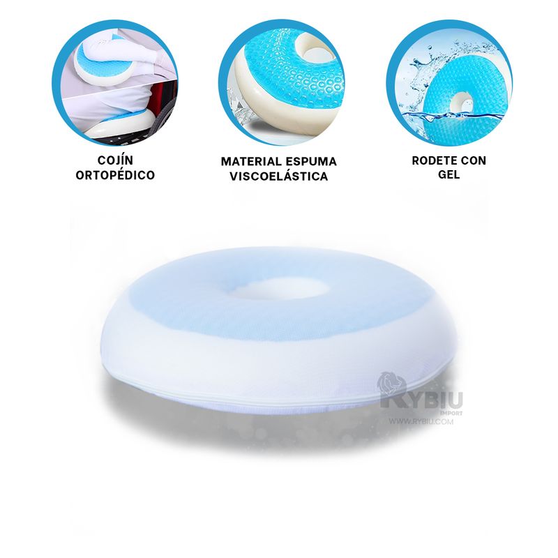 GENERICO - Almohadilla Adaptable con Funda Plomo Y+Envoltorio de Regalo.