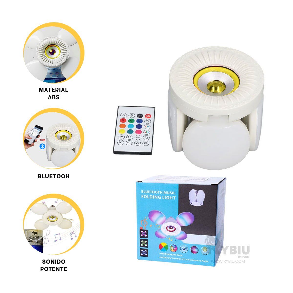 GENERICO - Lumbrera Funcional y Bueno en Amarillo Y+Ligas de Regalo