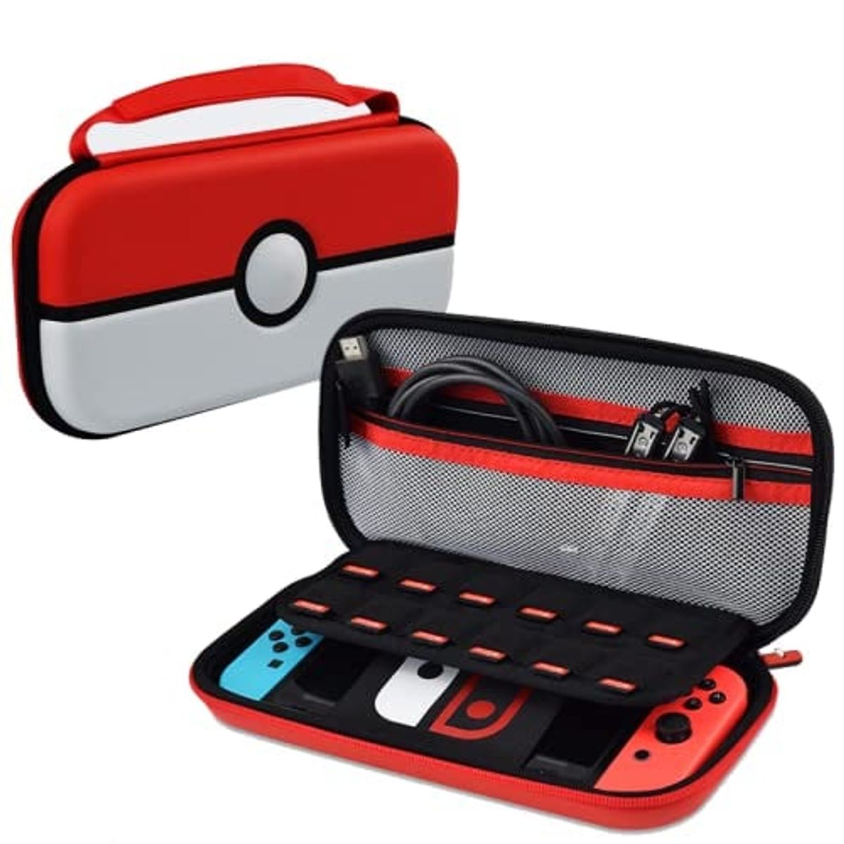 VARIOS - Estuche Protector Pokebola Nintendo Switch Oled Pokémon