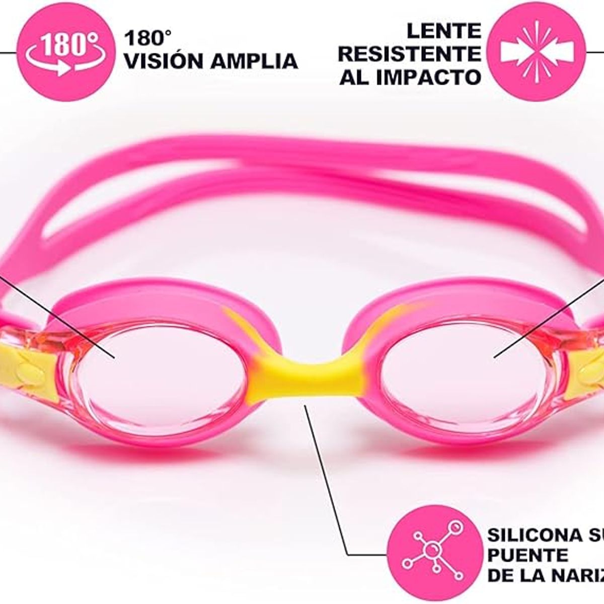 GENERICO - Gafas de natación para Niña