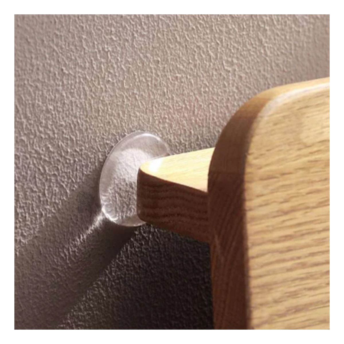 GENERICO - Protector para Paredes en Transparente Y+Regalo Stickers