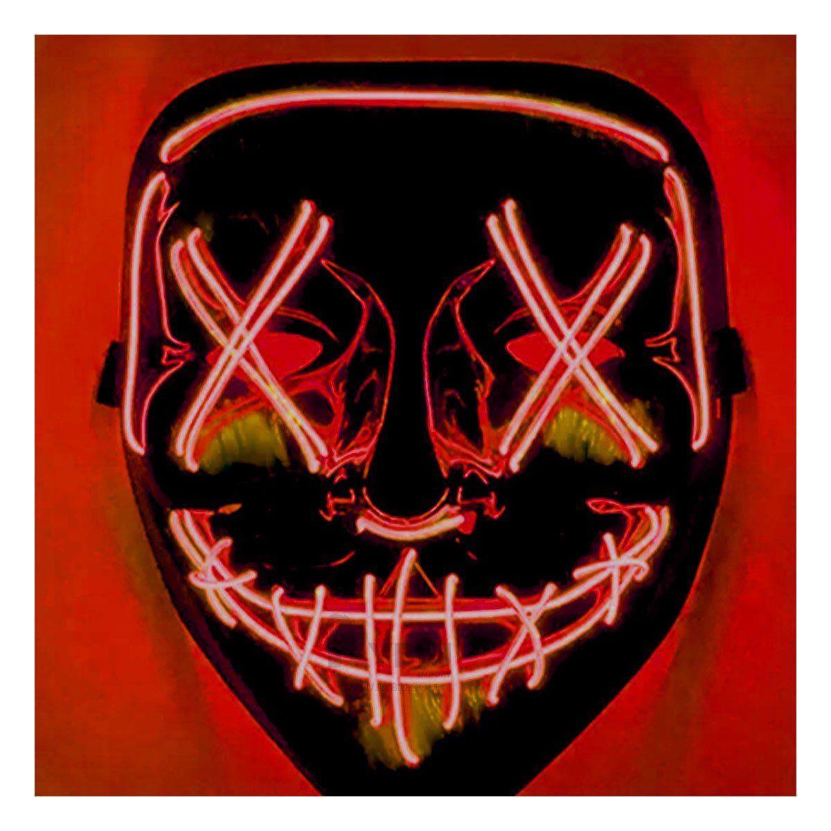 GENERICO - Antifaz Atractiva en Color Rojo Y+Gift MiniAgenda