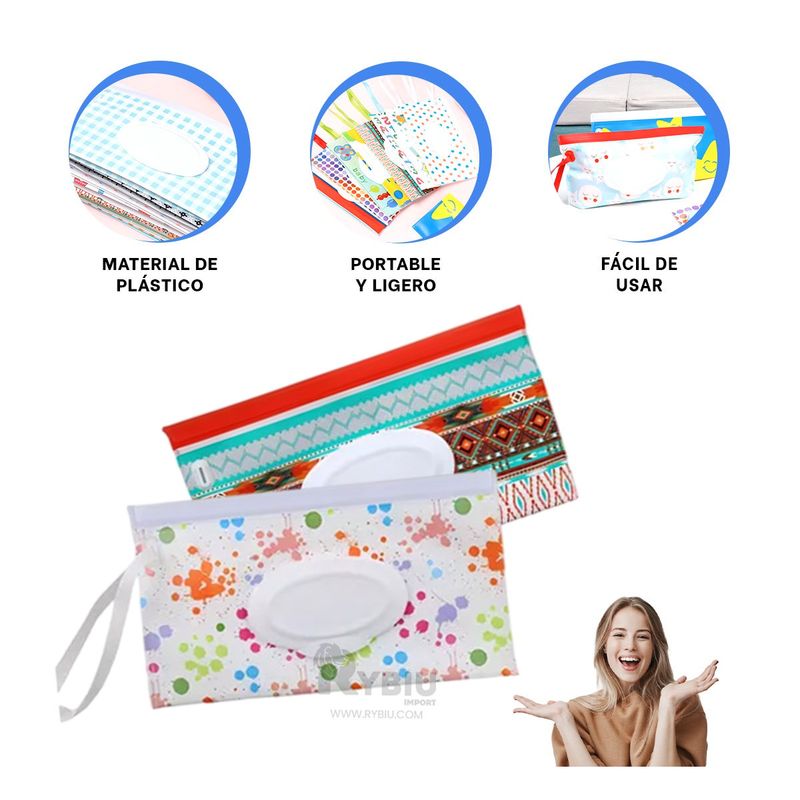 GENERICO - Bolsa para Articulos de Limpieza Set 2 Y+Regalo Agendita