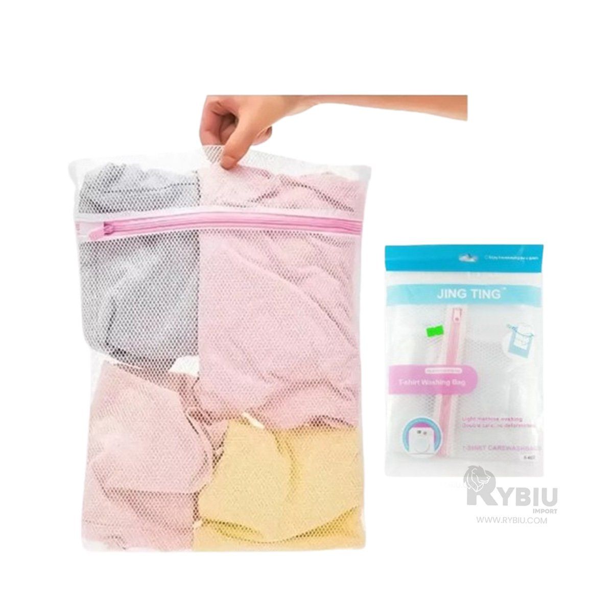 GENERICO - Envase de Lavado de Ropa Suave Blanco Y+Ligas de Regalo