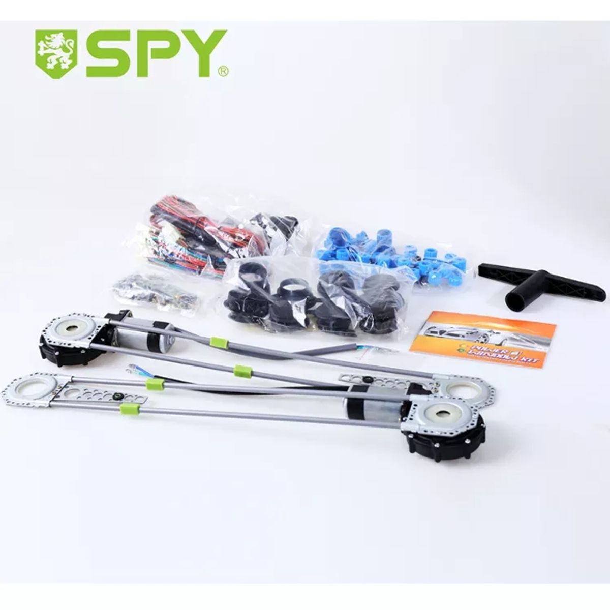 SPY - KIT LUNAS ELECTRICAS UNIVERSAL PARA LAS 2 PUERTAS PARA AUTO