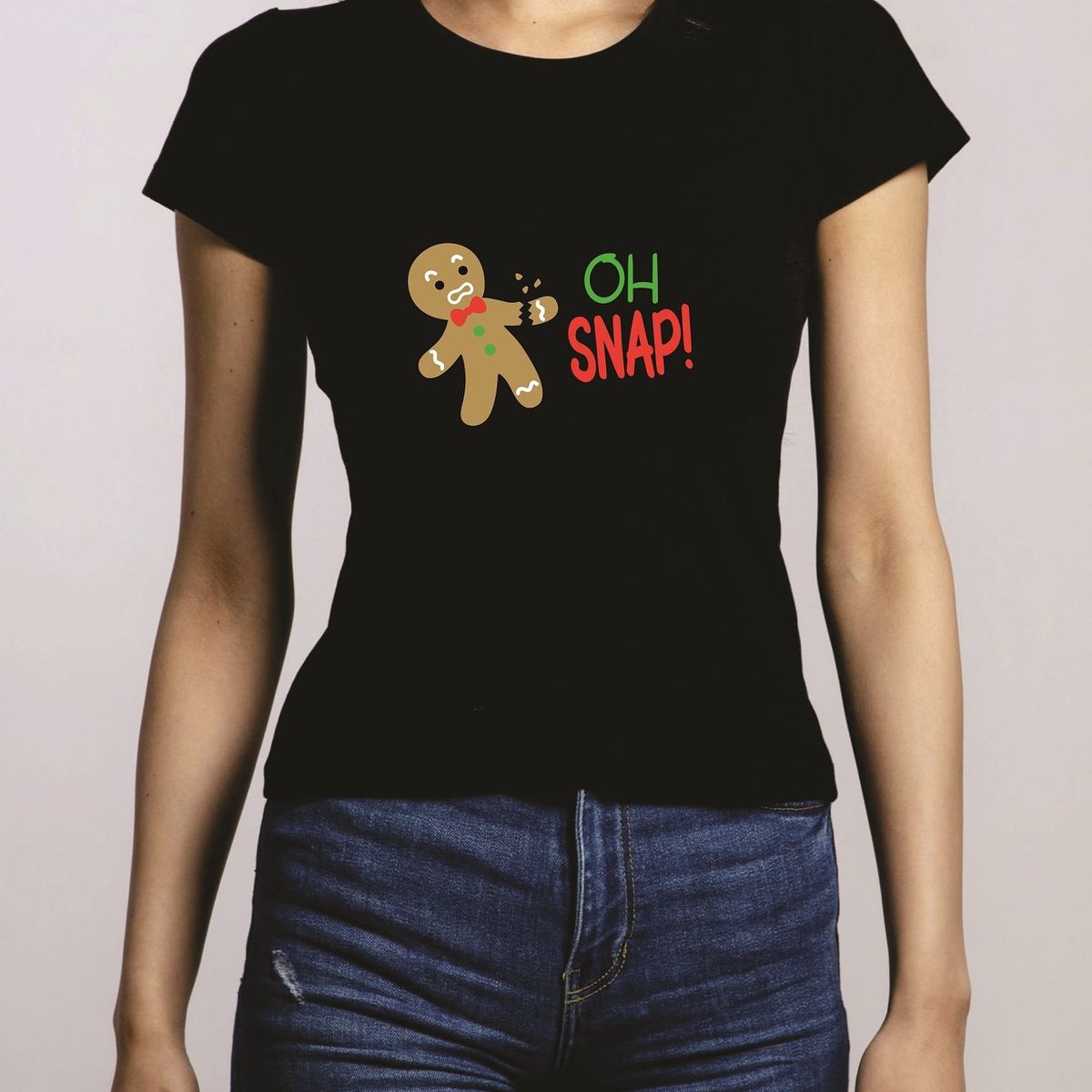 GENERICO - Polo Mujer Manga Corta Galleta - Nathalie Love It - Negro