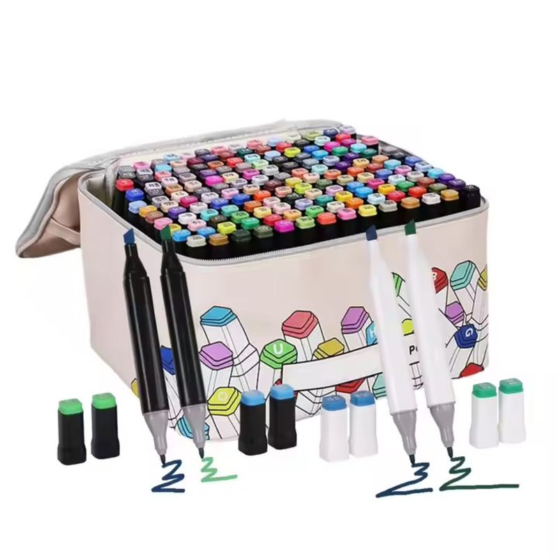 OEM - Plumones Touch 168 Piezas Doble Punta