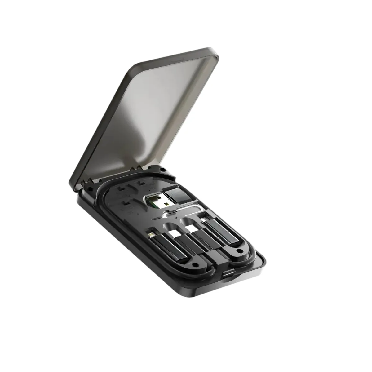 ESSAGER - Estuche multifuncional de carga rapida 4 en 1  para viaje - 60W