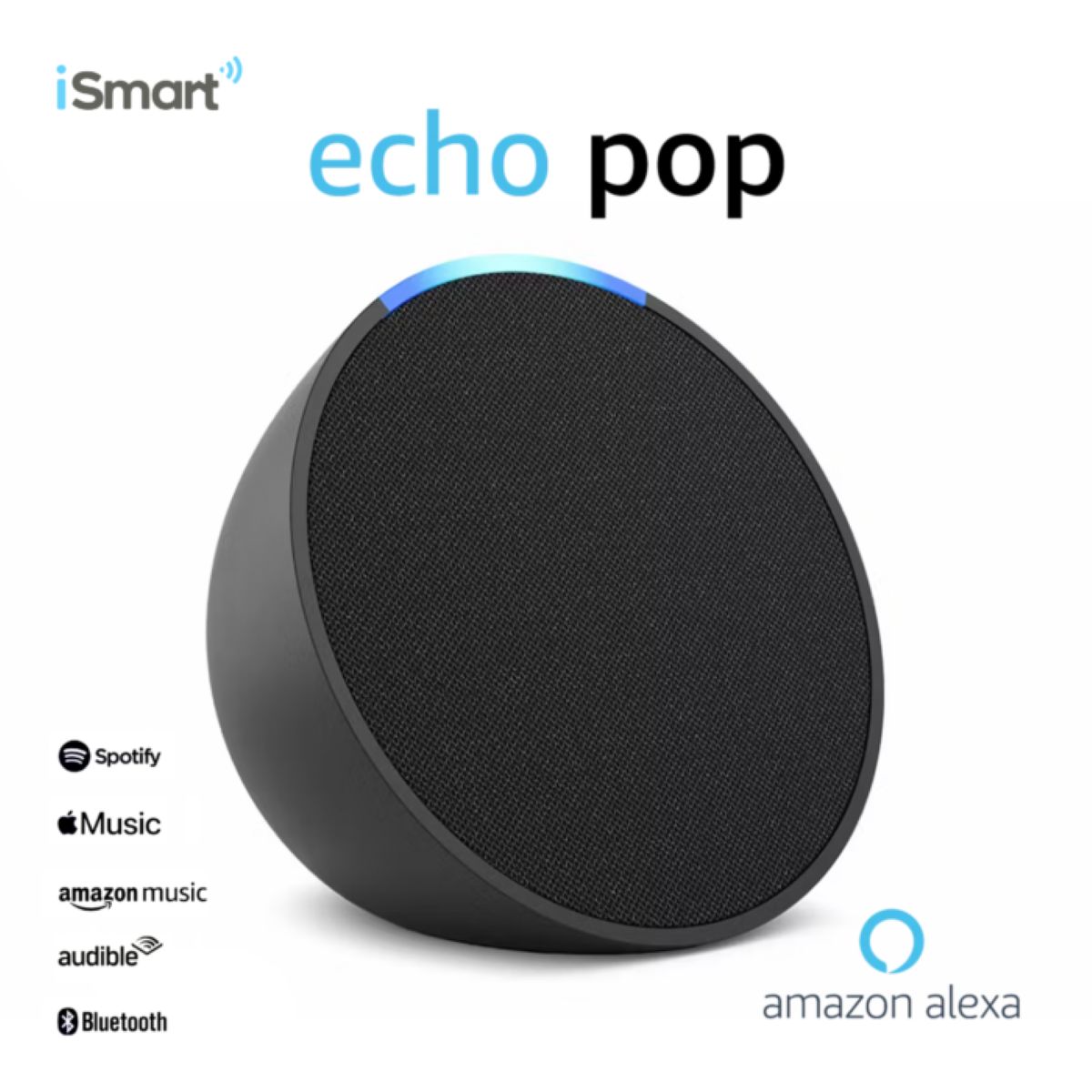 AMAZON - Echo Pop Parlante Inteligente Amazon - Negro